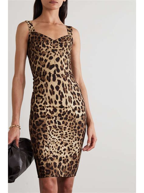 dolce gabbana leopard dress|dolce & gabbana leopard bag.